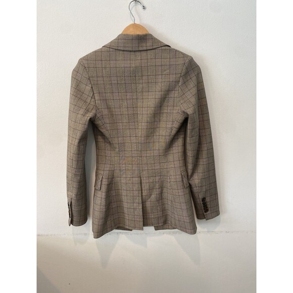 Veronica Beard Cutaway Dickey Jacket In MultiPlaid Size 6 Mint Condition - Picture 6 of 11